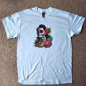 Colorful Make Up Unisex Size (M) T Shirt